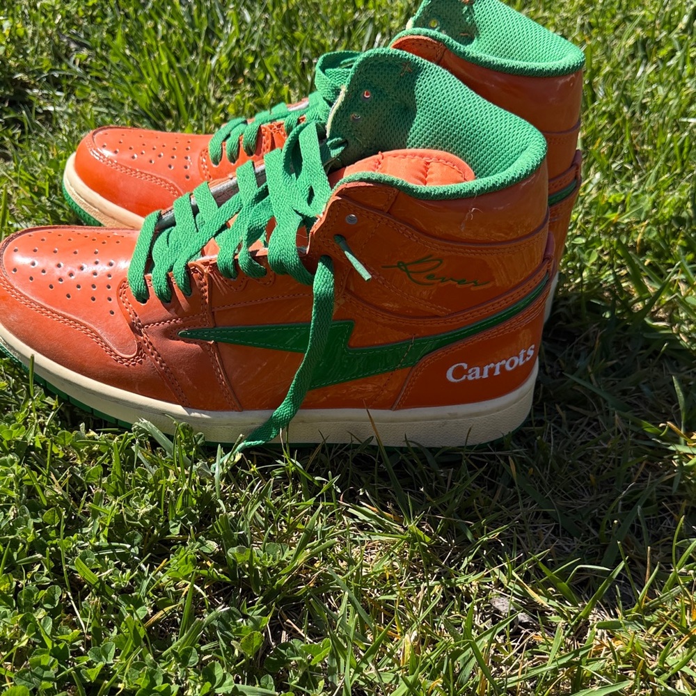 Reves Sport/ Kiv 85 Hi Top Carrots Size 8.  Worn one time - Picture 4 of 9